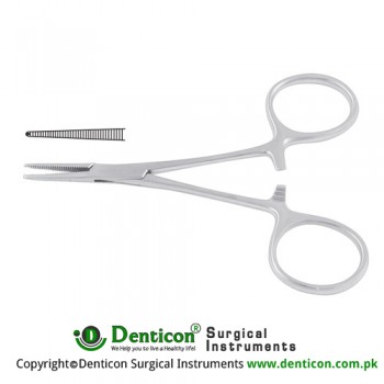 Micro-Mosquito Haemostatic Forcep Straight Stainless Steel, 10 cm - 4"